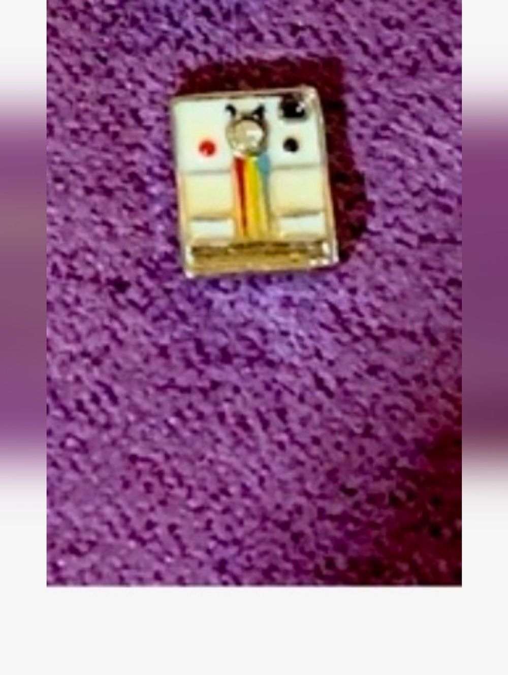 Polaroid Camera Charm For Floating Lockets